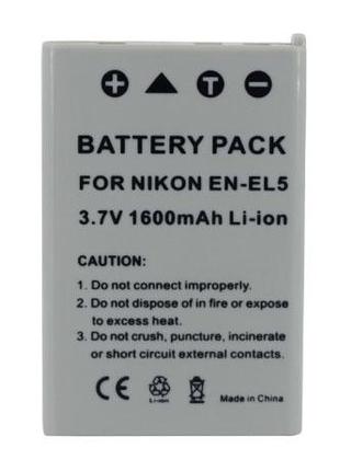 Аккумулятор Digital для фотоаппарата Nikon EN-EL5 (1600mAh)