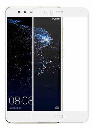 Full Cover защитное стекло для Huawei P9 Lite - White