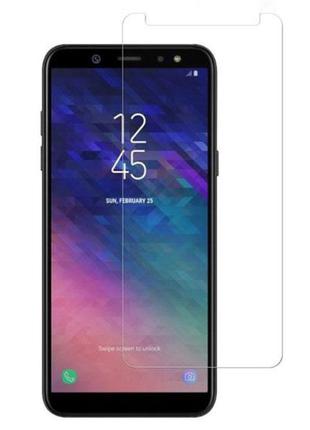 Закаленное защитное стекло для Samsung Galaxy A6 Plus 2018 (A605)