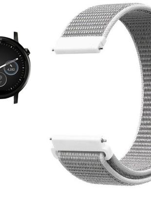 Нейлоновий ремінець для годинника Motorola Moto 360 2nd gen (4...