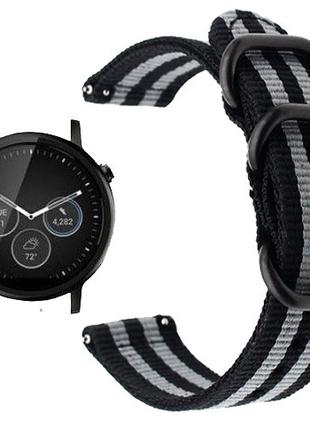 Нейлоновый ремешок Primo Traveller для часов Motorola Moto 360...