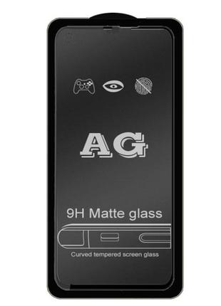 Защитное стекло Full Glue Matte для телефона Samsung Galaxy A6...