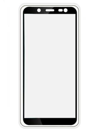 Защитное стекло Full Glue для телефона Samsung Galaxy J8 2018 ...