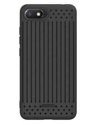 Чехол накладка Primo Shell TPU для Xiaomi Redmi 6A - Black