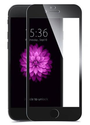 Full Cover защитное стекло для iPhone 6 Plus 5.5" - Black