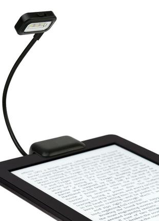 Универсальная лампочка / подсветка для электронной книги - Black