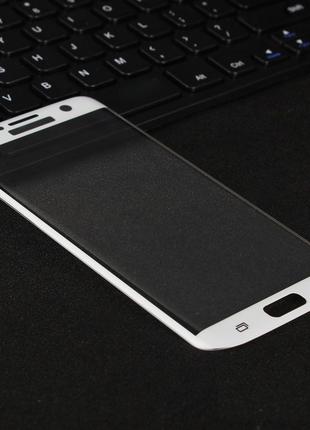 3D защитное стекло для Samsung Galaxy S7 Edge (G935F) - White