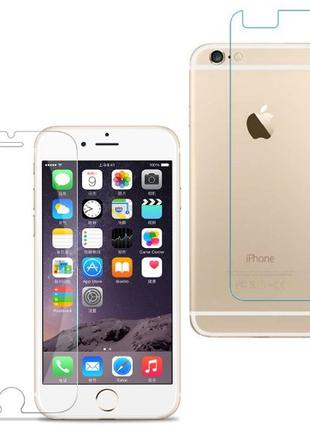 Защитное стекло (переднее+заднее) для Apple iPhone 6 4.7"