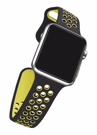 Спортивный ремешок с перфорацией Primo для часов Apple Watch 3...