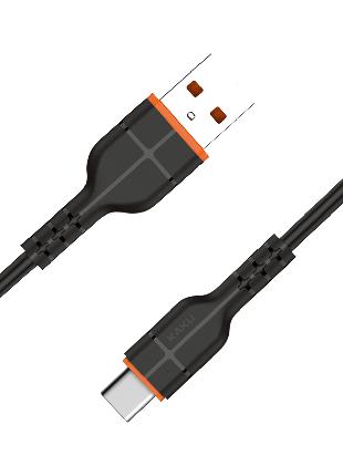 USB кабель Kaku KSC-300 USB - Type-C 2m - Black