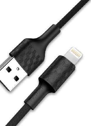 USB кабель Kaku KSC-113 USB - Lightning 1m - Black