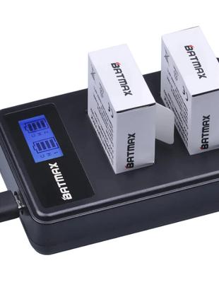 Зарядное устройство Batmax для 2-х аккумуляторов GoPro Hero 3 ...