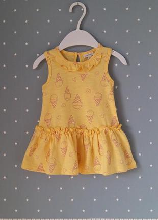 Сарафан/платье ovs (италия) на 6-9 месяцев (размер 68)