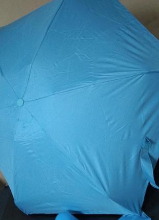 Міні парасолька в колбі блакитний