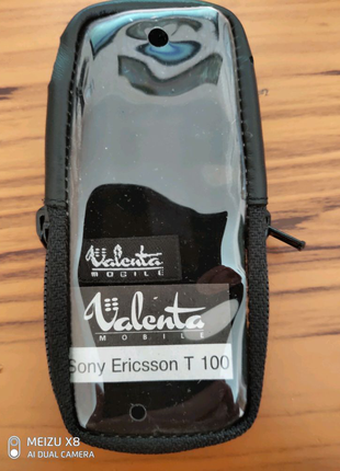 Чехол-Кожа Valenta Для Телефона Sony-Ericsson T100