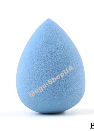 Губка спонж для макияжа капелька Makeup Sponge M45 Голубой