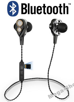 Беспроводные Наушники и Гарнитура Bluetooth SMN-15B с MP3. Вак...