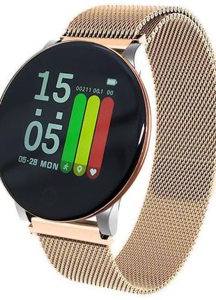 Умные смарт часы Smart Watch ROHS8-G с тонометром, пульсометро...