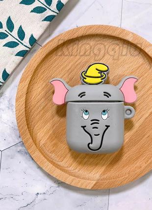 Защитный силиконовый чехол для AirPods 1 / 2 и TWS "Elephant 1"