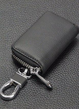 Ключница чехол для ключей автомобильного ключа BK00363 Черная