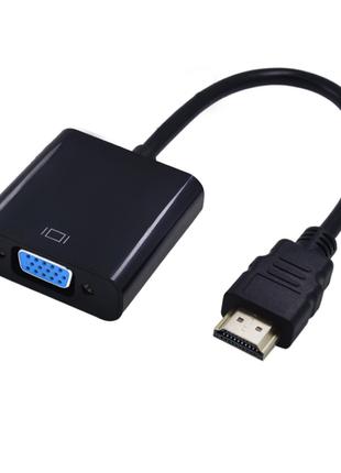 Конвертер видеосигнала HDMI to VGA Adapter. Переходник, адапте...