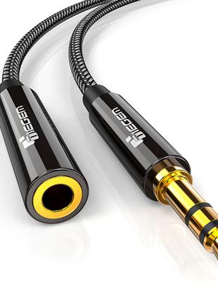 Подовжувач аудіо кабель Tiegem Premium mini jack 3.5мм M - 3.5...