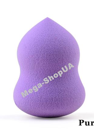 Губка спонж для макияжа грушевидный Makeup Sponge M47 Фиолетовый