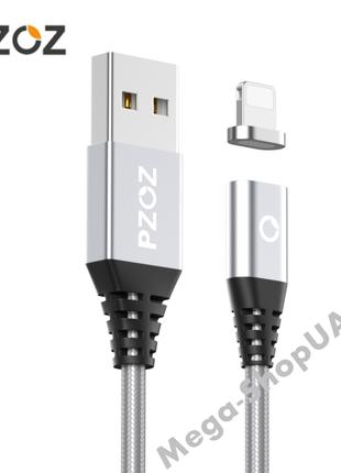 Магнітний кабель для заряджання USB - Lightning зарядний заряд...