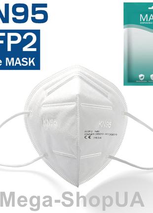 Многоразовая маска респиратор защитная KN95 / FFP2 / CE / Кита...