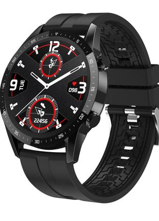 Мужские сенсорные наручные умные смарт часы Smart Watch T3B Че...