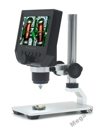 Микроскоп цифровой электронный 1000Х с монитором 4.3" для набл...