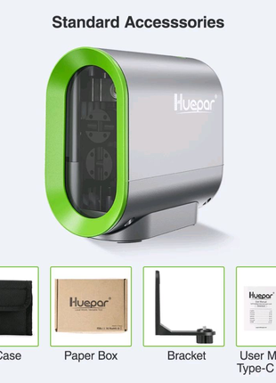 Лазерний рівень Huepar Y011G нівелір Sharp led / батарея 2200mAh