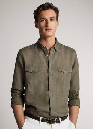 Рубашка мужская massimo dutti