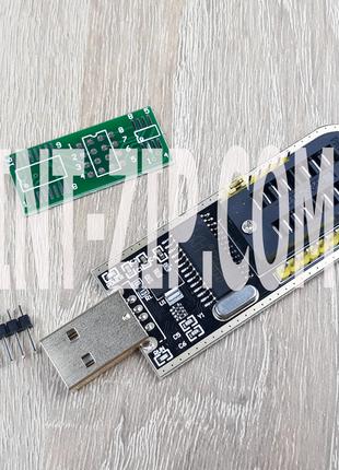 USB программатор CH341A для EEPROM и FLASH микросхем 24, 25 серий