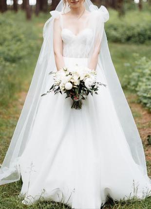 Свадебное платье, коллекция 2021г. весільна сукня, плаття.