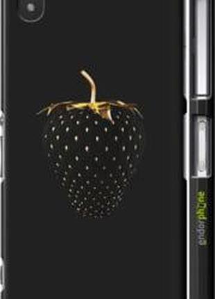 Чохол на Sony Xperia Z2 D6502/D6503 Чорна полуниця "3585c-43-2...