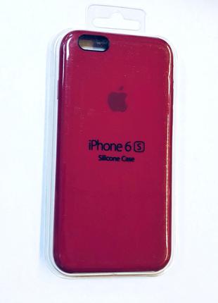 Оригинальный чехол Sicone Case на iPhone 6/6s бордового цвета