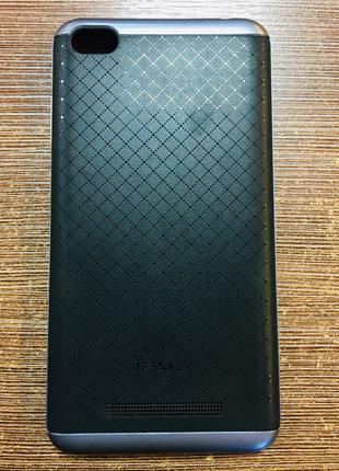 Чохол-накладка на телефон Xiaomi 4A чорного кольору