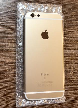Корпус оригинал на iPhone 6S золотистого цвета
