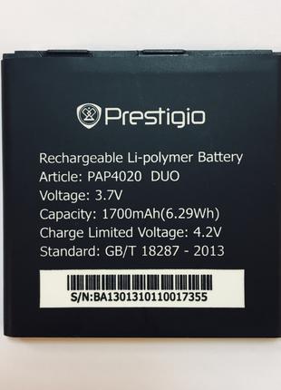 Акумуляторная батарея на телефон Prestigio PAP4020