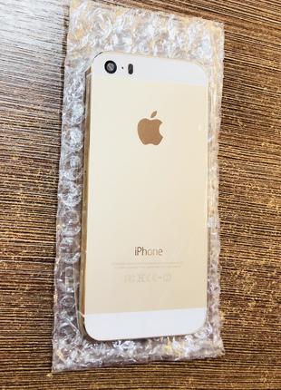 Корпус оригинал на iPhone 5S золотистого цвета