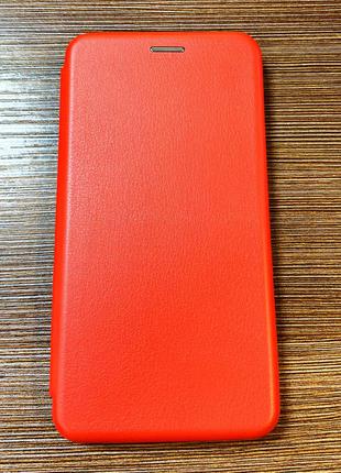 Чехол-книжка на телефон Xiaomi Redmi MI 8 Lite красного цвета