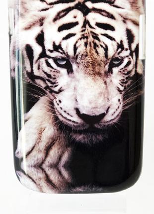 Чехол-накладка на телефон Samsung S3 с рисунком тигра