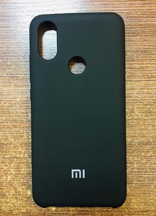 Чехол-накладка на телефон Xiaomi Mi A2/ Mi 6X чёрного цвета