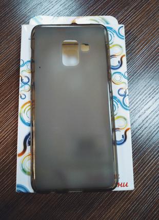 Чехол силиконовый на Samsung A8 2018 (A530)