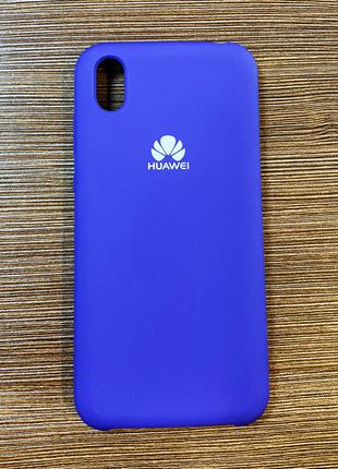 Чехол-накладка на телефон Huawei Y5 2019 года сиреневого цвета