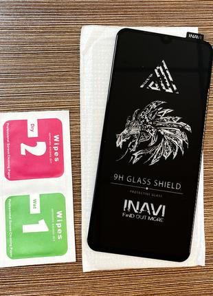 Защитное стекло 5D на телефон Xiaomi Mi 9 Lite черного цвета