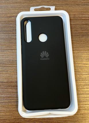 Чехол-накладка на телефон Huawei Y6P 2020 черного цвета