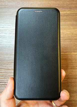 Чехол-книжка на телефон Xiaomi Redmi 6 Pro черного цвета