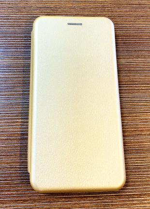 Чехол-книжка на телефон Xiaomi Redmi MI A3 золотистого цвета